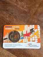 Oranje Geluks-Dubbeltje 2016 - Koninklijke Nederlandse Munt, Postzegels en Munten, Munten | Nederland, Ophalen of Verzenden, Koningin Beatrix