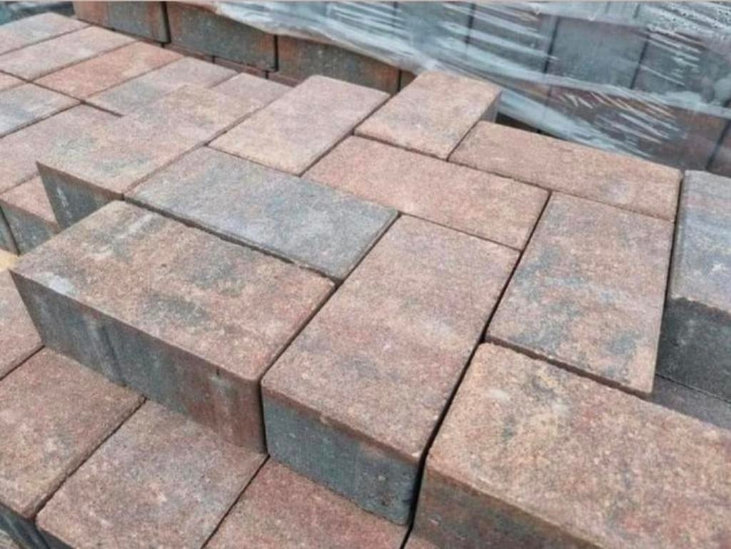 39m Prachtige klinkers Geïmpregneerd warm kleurenpalet.s-par, Klinkers, Nieuw, Ophalen of Verzenden, 10 m² of meer