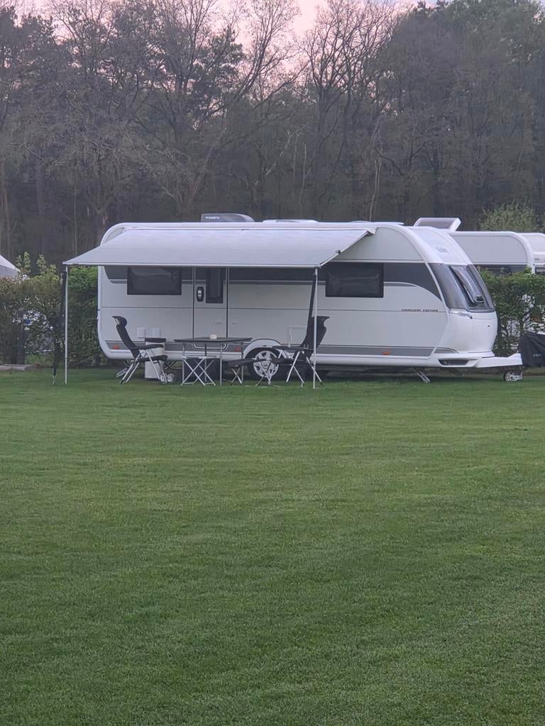 Thule zakluifel 4.25m breed, grijs, zo goed als nieuw, Ophalen, Zo goed als nieuw, Vinyl, Thule