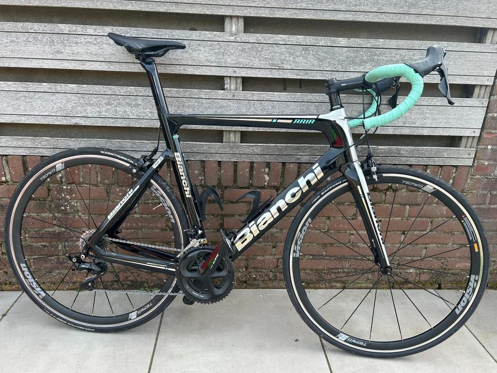 Bianchi Aria, Fietsen en Brommers, Carbon, Heren, Zo goed als nieuw, Meer dan 20 versnellingen