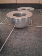 Aluminium Bloempot 3 stuks, Ophalen, Overige materialen, Rond, Binnen