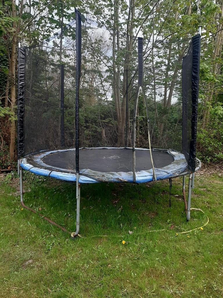 GRATIS!!! Trampoline, Ophalen of Verzenden, Gebruikt