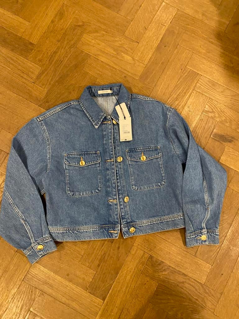 Sissy boy spijkerjasje maat l, Verzenden, Nieuw, Maat 38/40 (M), Blauw