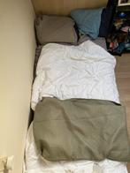 Witte Houten bed met lades, Ophalen