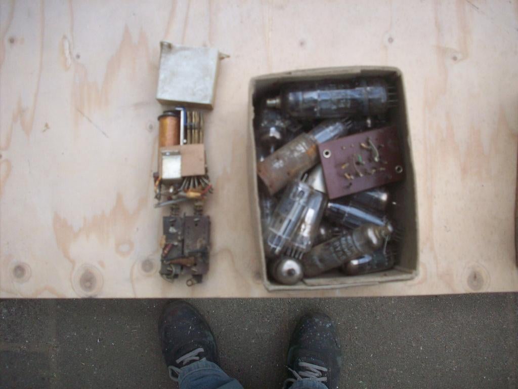 Lampen voor antieke Radio ., Ophalen, Gebruikt