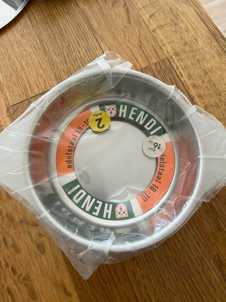 2x Hendi staal schaaltje, Ophalen of Verzenden, Nieuw