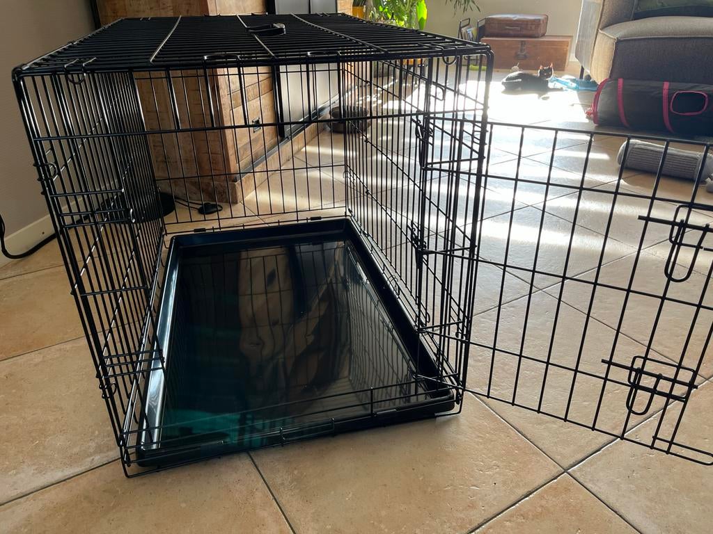 Hondenbench, Dieren en Toebehoren, Ophalen, Zo goed als nieuw