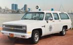 Ansichtkaart met Chevrolet politie auto van Rotterdam, Ophalen of Verzenden, 1960 tot 1980, Ongelopen, Zuid-Holland