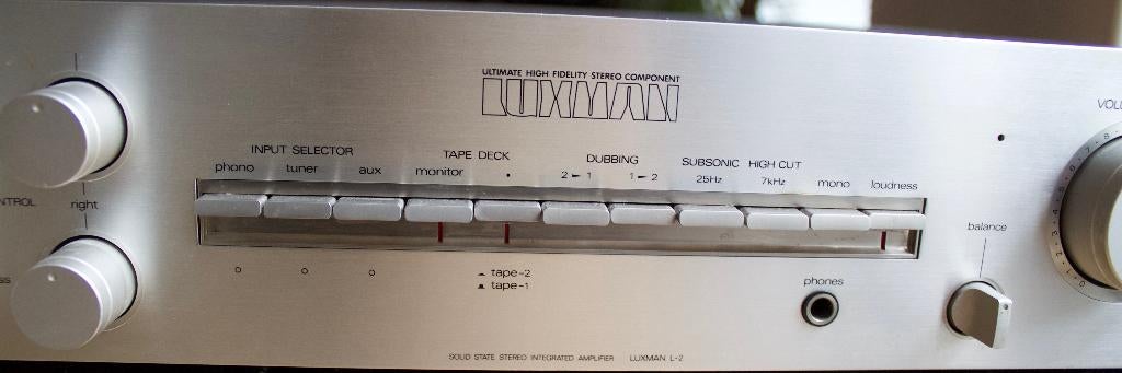 Luxman L2 versterker, Overige merken, Ophalen of Verzenden, Zo goed als nieuw, Minder dan 60 watt