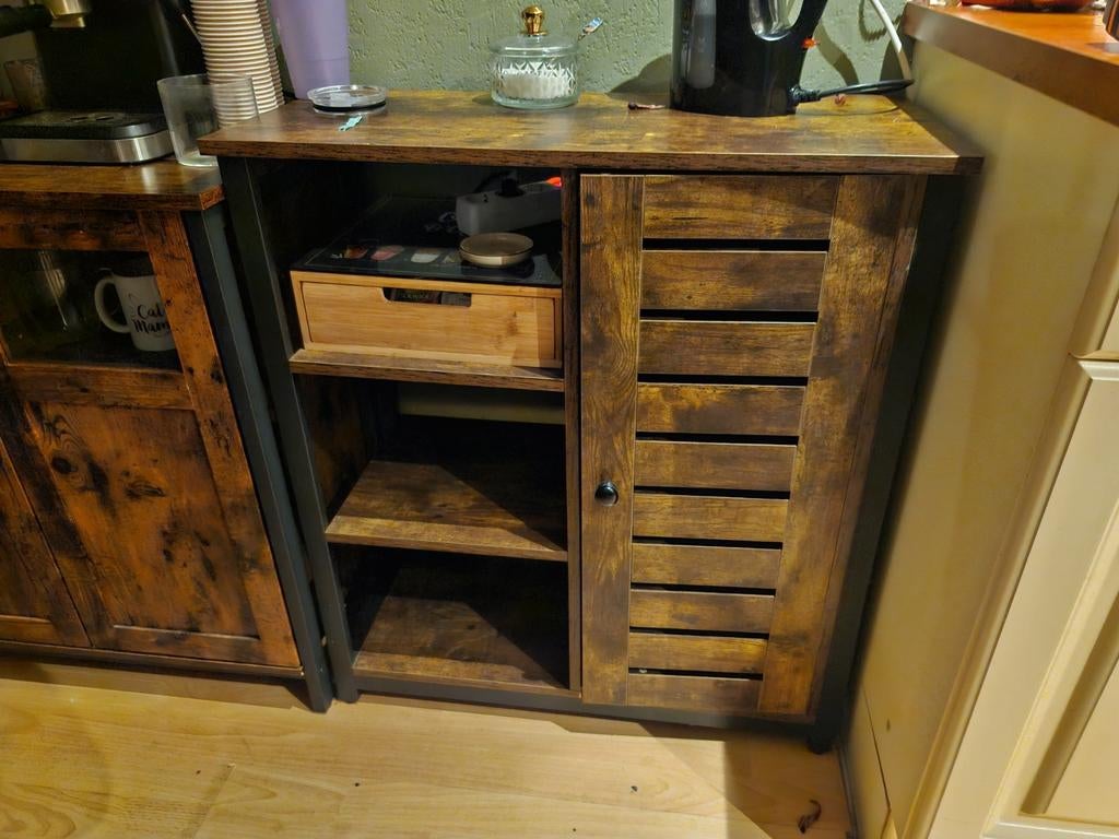 Set van 2 industriële kasten - Lange en korte kast, Ophalen