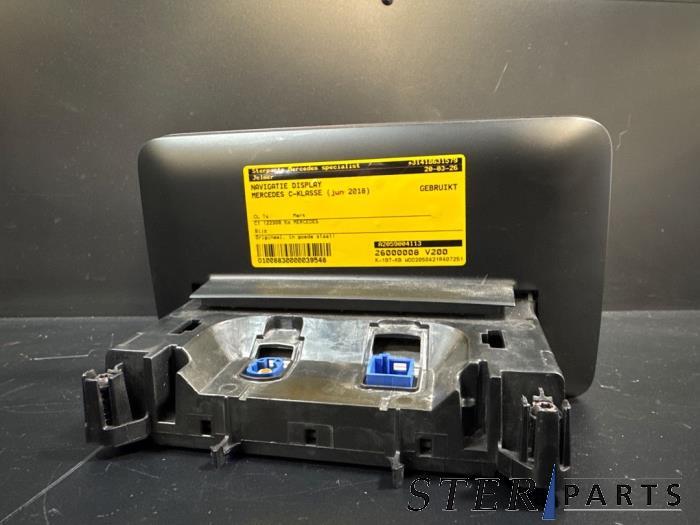 Navigatie Display van een Mercedes C-Klasse, Gebruikt, -, Ophalen of Verzenden, -