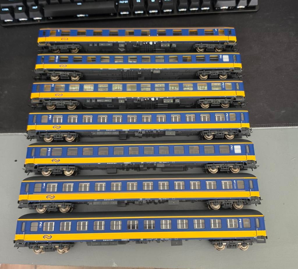 Roco NS ICK 1:87 h0, Gebruikt, Gelijkstroom, Wagon, Ophalen of Verzenden