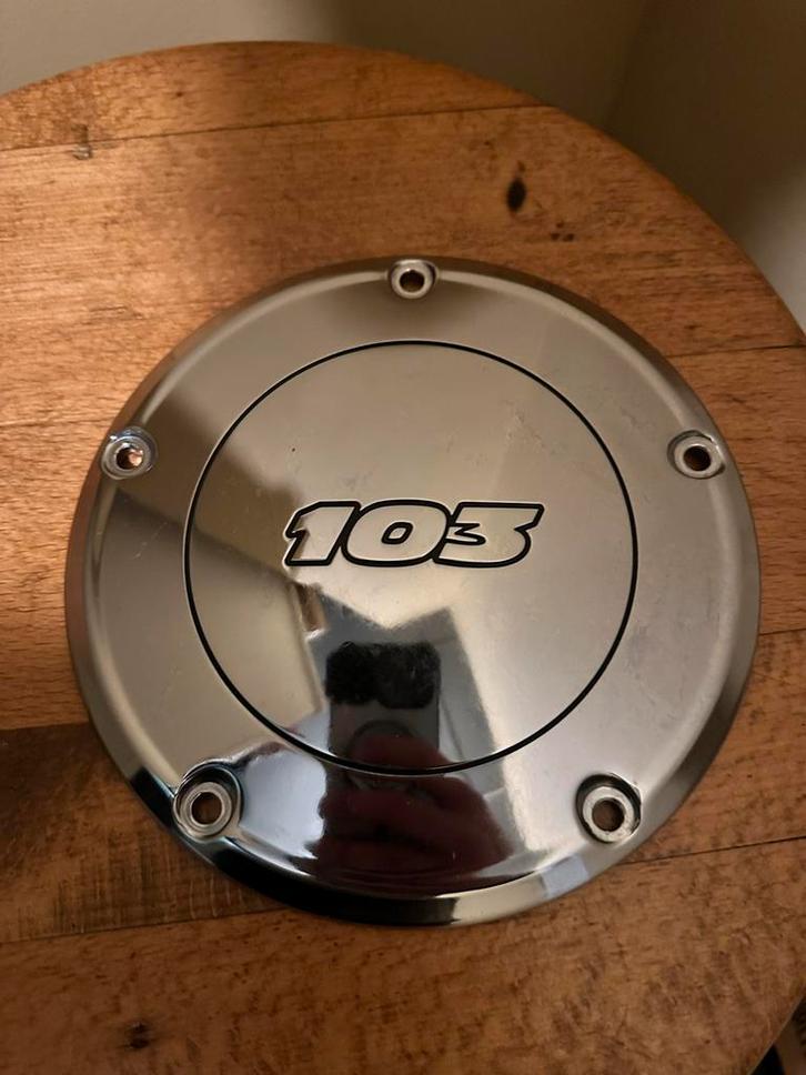 Harley-Davidson 103ci Primaire Aandrijfdeksel Chroom, Motoren, Onderdelen | Harley-Davidson, Gebruikt, Ophalen of Verzenden