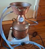 Destillatie systeem  spaans model 1 l, Ophalen, Gebruikt