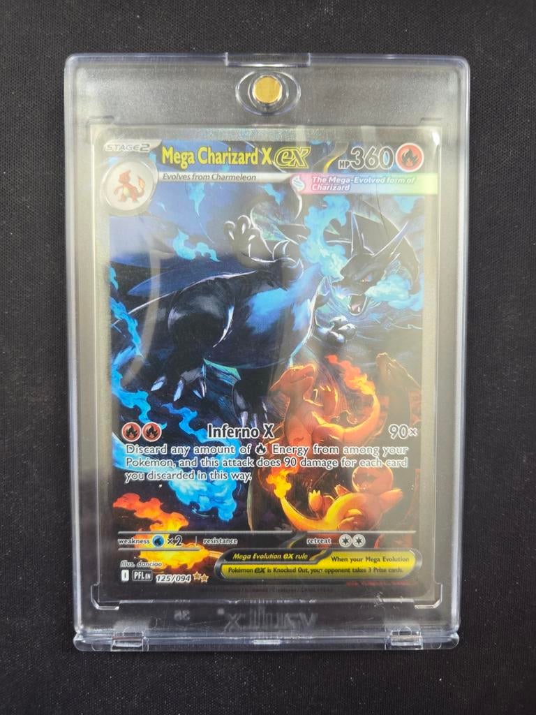 Mega Charizard X EX #125 Pokémon kaart - NM-MT, Hobby en Vrije tijd, Verzamelkaartspellen | Pokémon, Ophalen of Verzenden, Nieuw