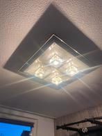 Plafondlamp met afstandsbediening., Ophalen, Gebruikt, Glas, Luxury