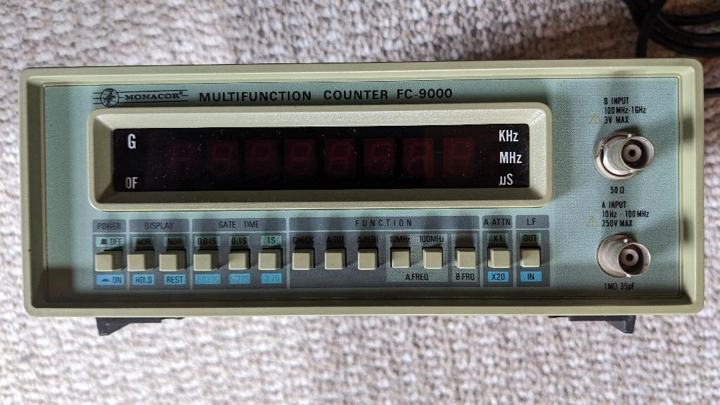 Monacor Multifunction Counter FC-9000, Doe-het-zelf en Verbouw, Ophalen of Verzenden, Gebruikt