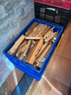 Aanmaakhout €10 zonder krat, Tuin en Terras, Haardhout, Minder dan 3 m³, Ophalen of Verzenden, Overige houtsoorten, Blokken