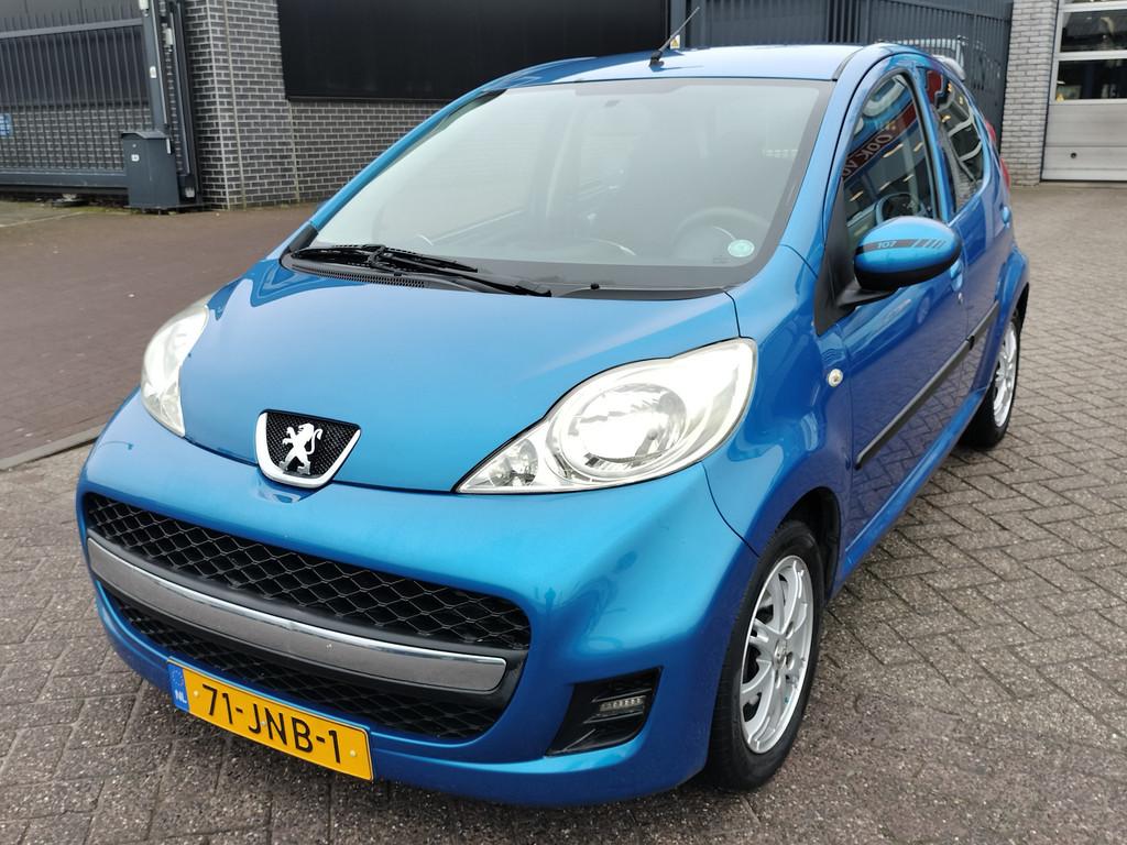 Peugeot 107 1.0-12V XS Automaat 14'' L.M.V Nw APK (bj 2009), Stof, Gebruikt, 68 pk, Origineel Nederlands