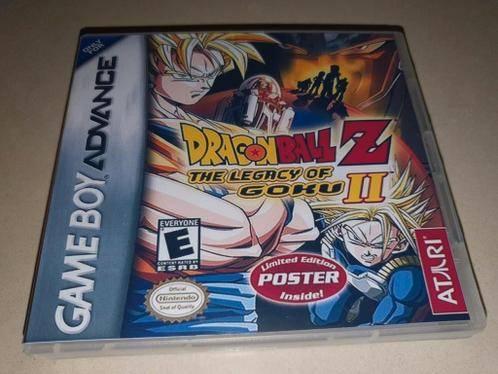 DBZ The Legacy of Goku II Game Boy Advance GBA Game Case, Avontuur en Actie, Verzenden, 1 speler, Zo goed als nieuw