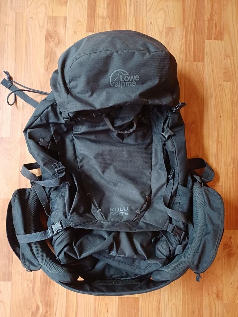 Lowe Alpine Hiking rugzak 65-75L - Zo goed als nieuw, Sport en Fitness, Bergsport en Wandelen, Ophalen of Verzenden