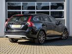 Volvo V60 2.4 D6 AWD Plug-In Hybrid Summum | Leder | Schuifd, Auto's, Automaat, Zwart, Zwart, Vierwielaandrijving
