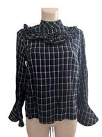 Ivy & Oak shirt lange mouw M, Blauw, Ophalen of Verzenden, Zo goed als nieuw, Lange mouw