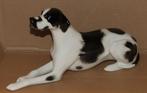 Grote vintage Lomonosov porseleinen Pointer jachthond, Verzamelen, Beelden en Beeldjes, Ophalen of Verzenden, Nieuw, Dier