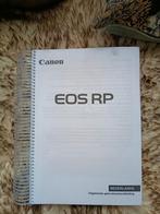 Canon Eos RP handleiding, Ophalen of Verzenden, Overige onderwerpen