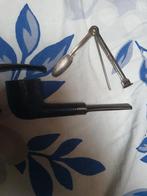 4 pijpen en een pijpenrager, Verzamelen, Ophalen of Verzenden, (Water)pijp