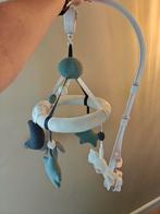 Mooie boxmobiel met gebreide figuurtjes, Ophalen, Zo goed als nieuw, Mobiel, Met geluid