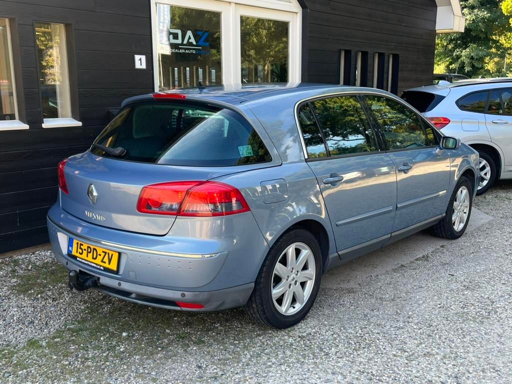 Renault Vel Satis 2.0 16V Turbo Privilége Aut/Ecc/Navi/Lm, Auto's, 1998 cc, Gebruikt, 4 cilinders, Blauw