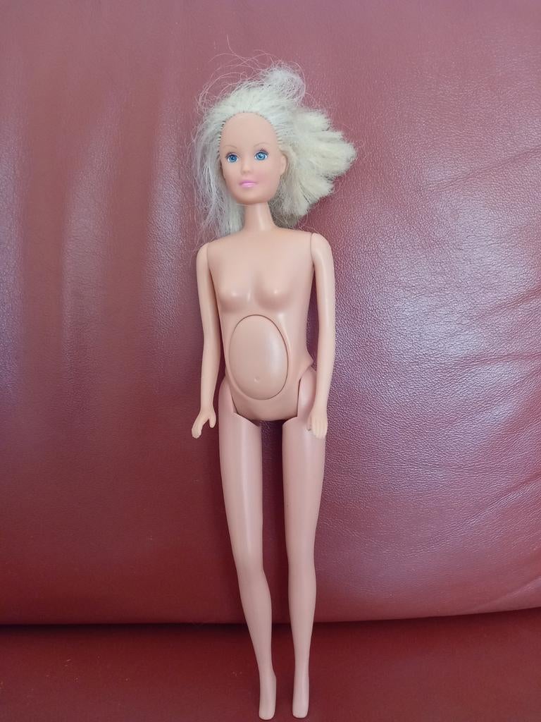 Zwangere barbie, Ophalen of Verzenden, Pop