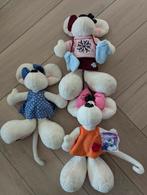 Diddl knuffel set 3 knuffels, Ophalen of Verzenden, Zo goed als nieuw, Knuffel