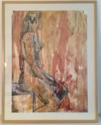 Aquarel naakte vrouw, Ophalen