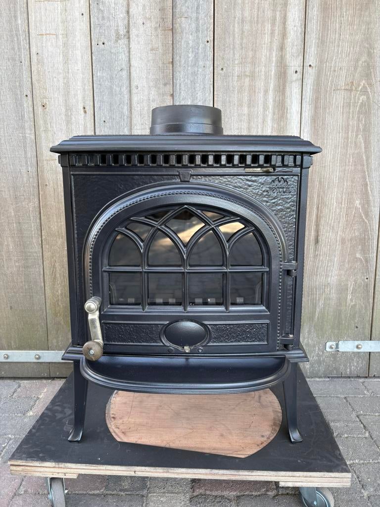Jotul F3 geëmailleerd blue/black houtkachel, Huis en Inrichting, Kachels, P, P, P, Houtkachel
