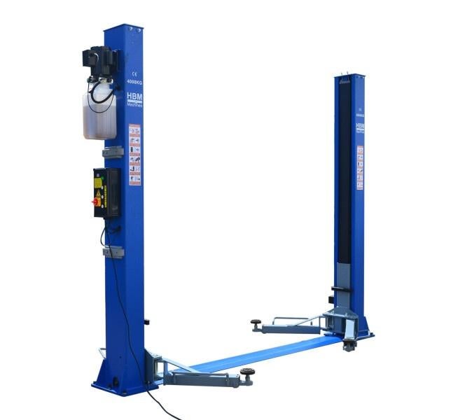 Hefbrug / bandenbrug / autobrug 230V 2-koloms 4000 Kg NIEUW, ., Nieuw, Ophalen of Verzenden, .