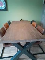 5 industriële eetkamerstoelen., Ophalen, Minder dan 50 cm, Gebruikt, Tot twee personen