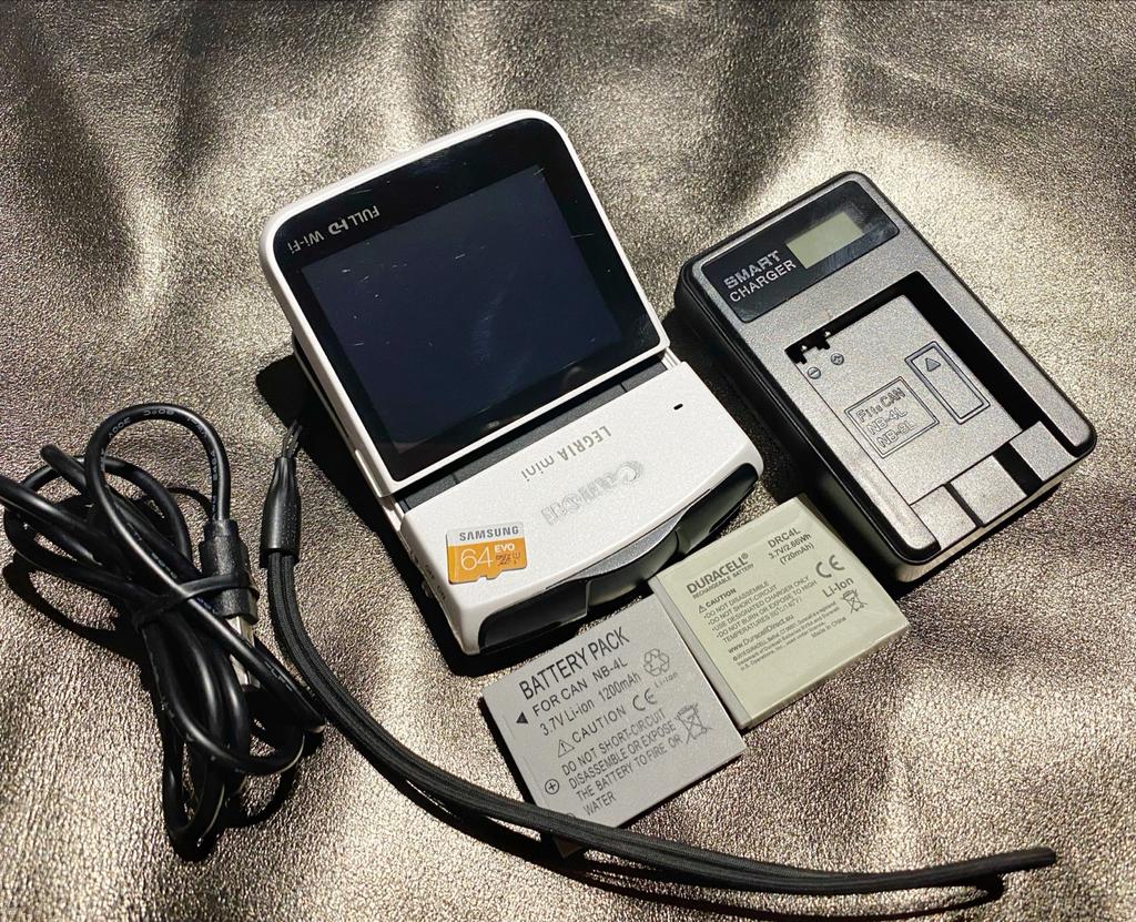 Canon Legria Mini videocamera met accessoires, Full HD, Gebruikt, Canon, Ophalen of Verzenden