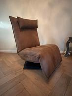 Ivar bruin lederen relax-fauteuil, nieuw en ongebruikt, Ophalen, Bruin, Nieuw, Leer