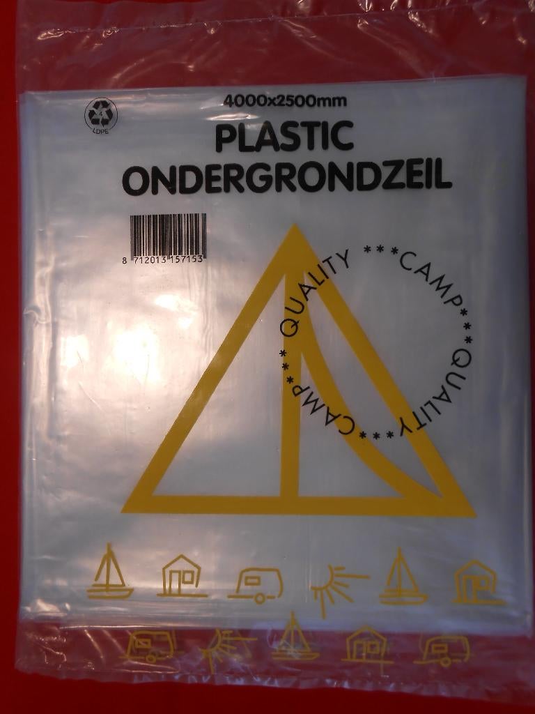Afdekzeil, Ondergrondzeil, 3 x 2 mtr. + 4 x 2,5 mtr., Ophalen of Verzenden, Nieuw, Overige typen