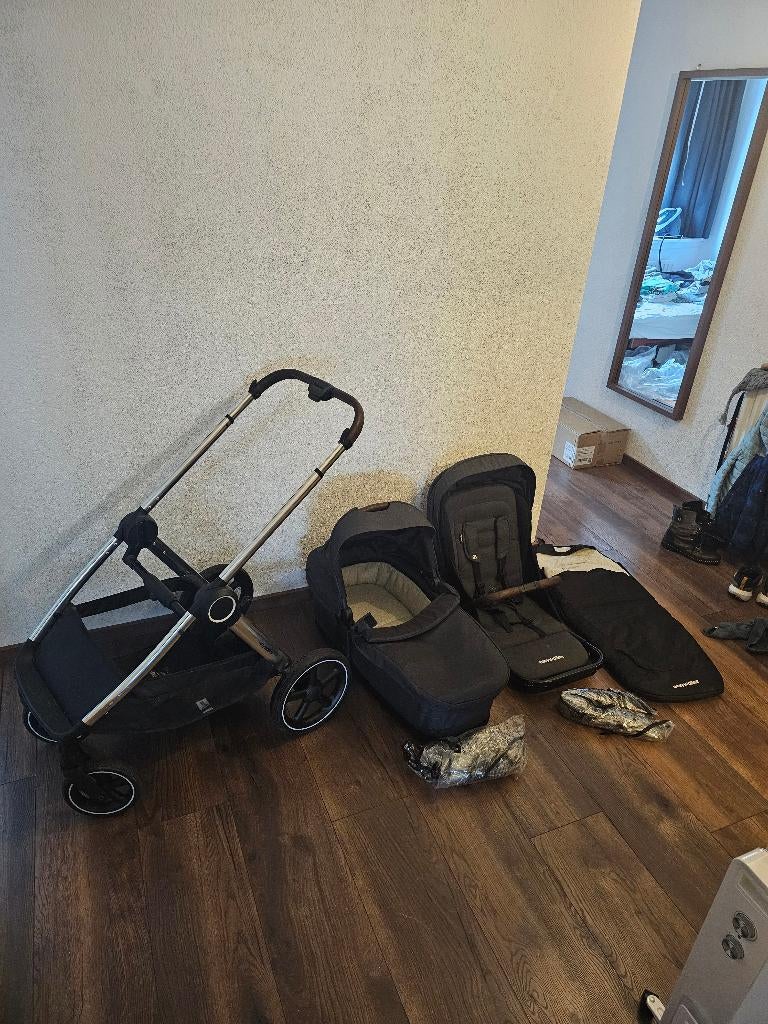 Easywalker Rudey kinderwagen/grijs, Kinderen en Baby's, Ophalen, Gebruikt, Kinderwagen, Overige merken