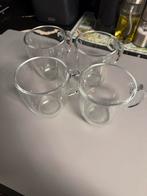 Set van 4 Bodum glazen mokken, Ophalen of Verzenden, Zo goed als nieuw