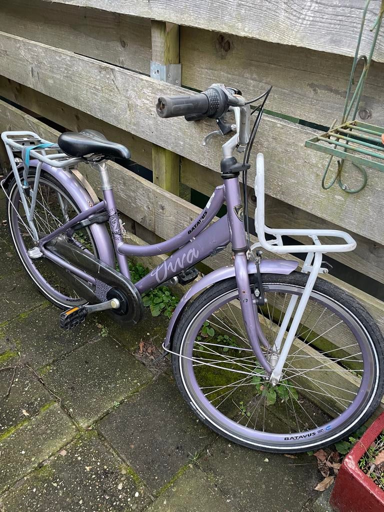 Batavus Diva Meisjesfiets 24 inch - Prima Staat!, Fietsen en Brommers, Ophalen, Gebruikt, 24 inch, Handrem