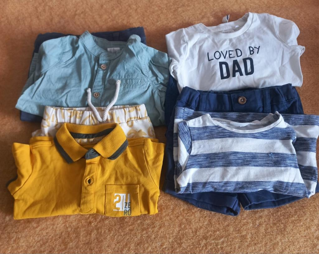 Pakket babykleding maat 68 - Jongetje, Ophalen of Verzenden, Zo goed als nieuw, Jongetje