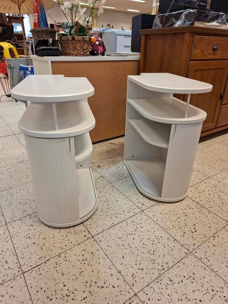 2 x Auping nachtkastjes, Huis en Inrichting, Ophalen, Gebruikt