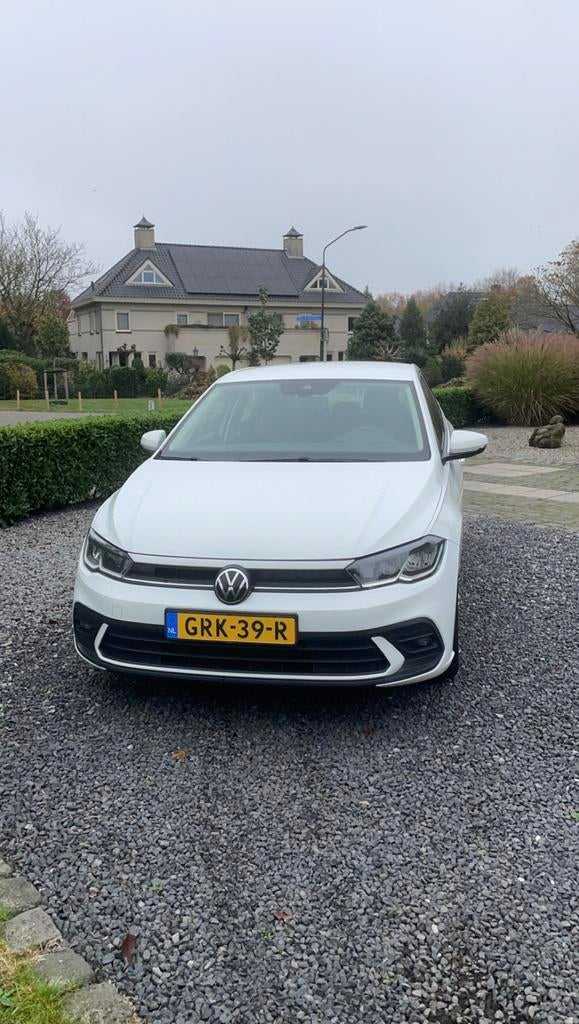 Volkswagen Polo | Nieuwste Model | CarPlay | Lane Assist |, Auto's, Voorwielaandrijving, Stof, Zwart, Wit