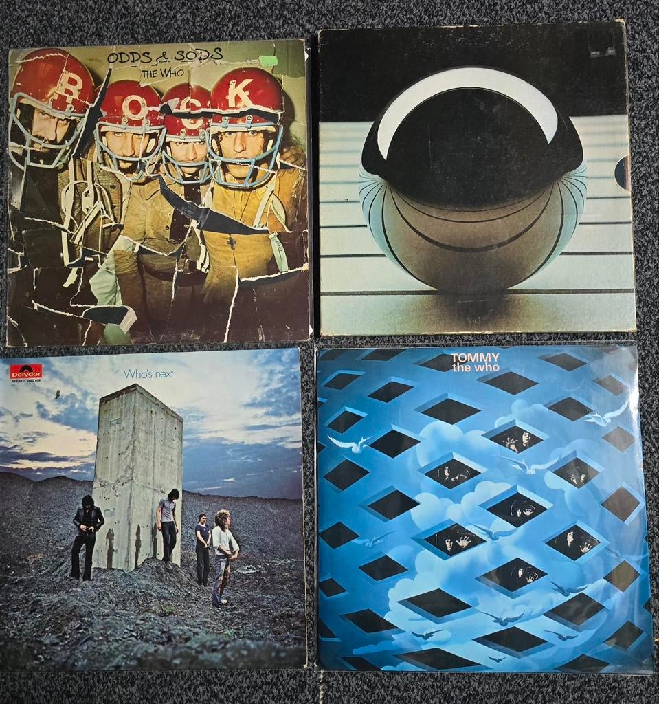 The who 4 albums, 6 lp's, Ophalen of Verzenden, Zo goed als nieuw, 12 inch, Poprock