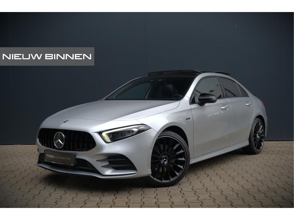 Mercedes-Benz A-Klasse 180 Business Solution AMG | Panoramad, Auto's, 136 pk, Gebruikt, 4 cilinders, Origineel Nederlands