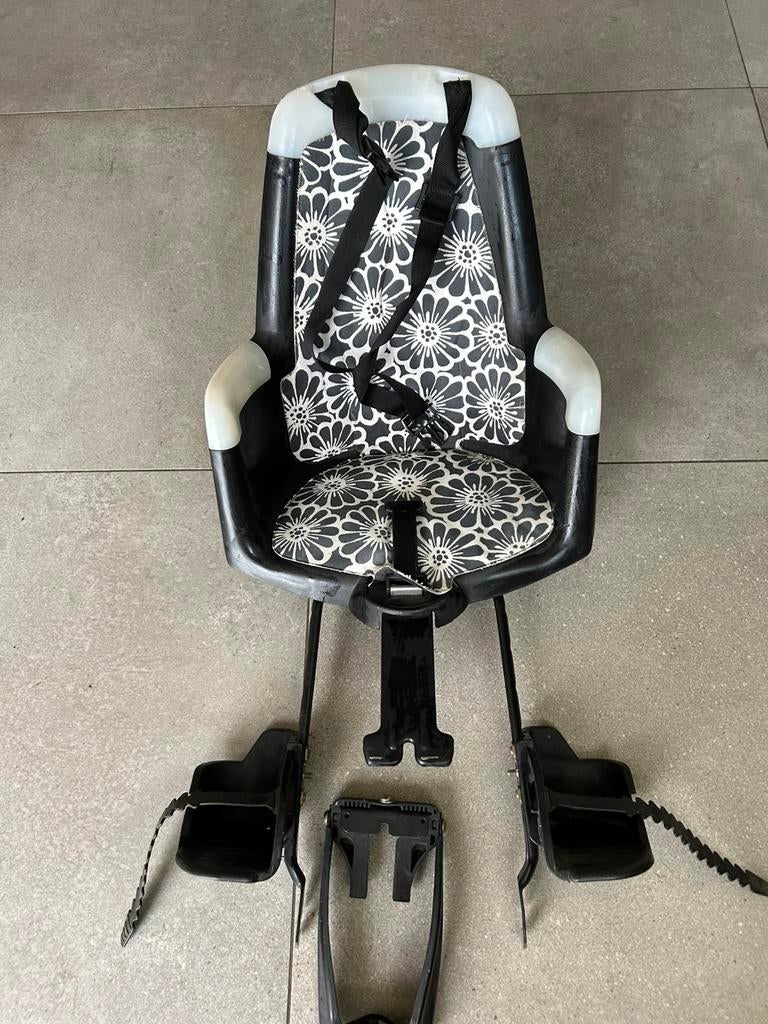 Fietsstoeltje voorop, Fietsen en Brommers, Fietsaccessoires | Fietsstoeltjes, Ophalen of Verzenden, Zo goed als nieuw